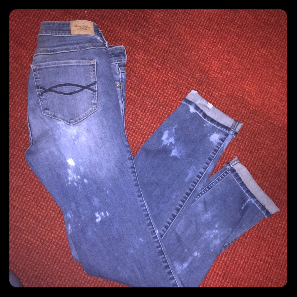 Abercrombie & fitch straight leg jean 4 S